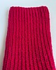 szale damskie Gruby komin wełniany - magenta 3