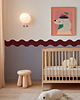 tapety i naklejki ścienne Wainscoting Double Wave - samoprzylepny dekoracyjny panel ścienny 4