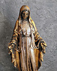 figurki i rzeźby Rzeźba Matka Boska złota wys. 14,7 cm 1