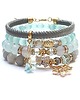 bransoletki z kamieni naturalnych Light grey and blue vol. 6 [15.07.2022] -  set 2