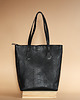 torby na ramię Skórzany shopper Simple Tote czarny pyton 2