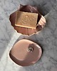mydelniczki Ceramiczna Mydelniczka Handmade Muszelka Muszla z Odpływem Różowa 8