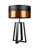 lampy stołowe Duża lampa stołowa do salonu THOR GLAM w stylu glamour 6