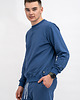 bluzy męskie Bluza męska basic  do V  DENIM 1