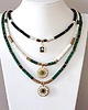 chokery Malachity  vol. 5 /choker/ - Szlachetna kolekcja 5
