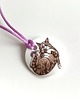 wisiory Naszyjnik z kotem 1