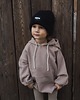bluzy dla niemowlaka Bluzobody z kapturem dla dziecka oversize wafel organic 7