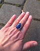 pierścionki - różne Lapis lazuli - pierścionek regulowany 4
