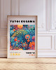 plakaty PLAKAT dekoracyjny , Yayoi Kusama, wystawowy, kwiaty 9