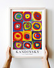 plakaty Plakat Kandinsky Color study 1