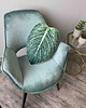 poduszki z grafiką Poduszka Liść Philodendron Birkin Filodendron 2
