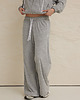 spodnie dresowe damskie Spodnie BELL gray terry 4