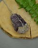 wisiory Duży wisior drzewo życia ametyst chevron wire wrapping 5
