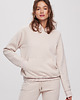 bluza z kapturem damska Bluza hoodie KOLLY Oat Milk damska 6