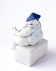 figurki i rzeźby Porcelanowa Figurka, Kobieta W Chabrowej Chuście 1