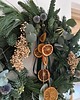 wianki bożonarodzeniowe Duży świąteczny wianek naturalny xxl 2