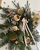 wianki bożonarodzeniowe Wianek swiateczno zimowy natural jodła 3