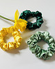 gumki do włosów Satynowa gumka do włosów scrunchie Szałwia RÓŻNE MODELE 4