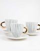 filiżanki Filiżanka porcelanowa B&W do espresso 4