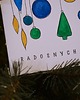 kartki scrapbooking Kartka Świąteczna Wiszące Bombki, akwarela. 2