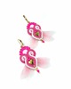 kolczyki soutache Kolczyki sutasz Stardust Pink Fantasmagorie 3