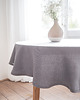 obrusy i serwetki Obrus okrągły heavy linen TRUE GRAY 3
