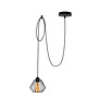lampy wiszące Nowoczesna lampa wisząca z regulacją typu pająk DIORO LOFT L1 2