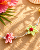 chokery Choker Tropical Flowers 1