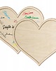 kartki scrapbooking PERSONALIZOWANY prezent Podziękowanie dla nauczyciela Ramka PUZZLE serce 4