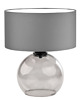 lampy do pokoju dziecka Szklana lampka nocna do pokoju dziecka z abażurem LUTON KIDS 2