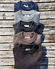 swetry damskie  BARIBAL Brązowy Sweter Oversize a la bluza Wełniana 100% Merino 3