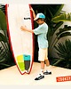 rajstopy i skarpetki dla dziewczynki Kolorowe skarpetki dziecięce SURF SUNSHINE długie, bawełniane, beżowe 3