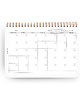 kalendarze i plannery Planer Dzienny Niedatowany A5 Minimal 2