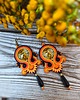 kolczyki soutache Tiger Energy kolczyki sutasz 1