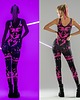 kombinezony damskie PINK TRIBAL - Kombinezon z efektem UV 1