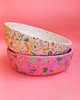 miski i misy Różowa miska terrazzo do kuchni na owoce lub dekoracyjna 1