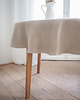 obrusy i serwetki Obrus okrągły heavy linen NATURAL 4