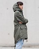 kurtki damskie Kurtka ocieplana/ płaszcz typu parka khaki 8