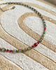 chokery Efektowny naszyjnik choker z labradorytów 1
