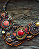kolie Autumn Garden- naszyjnik soutache 1
