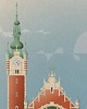 plakaty Plakat Dworzec Gdańsk Główny, PKP 1