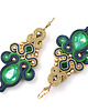 kolczyki soutache Sutasz - Tesoros del bosque 4