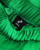 spodnie materiałowe damskie Kina - Zielone spodnie kuloty z wiskozy 4