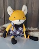 misie i maskotki LIS lisek 44cm lalka kolekcjonerska z personalizacją haft 1