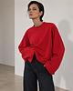 bluzki z długim rękawem damskie Longsleeve Chillout pop red 1
