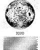 grafiki i ilustracje Kalendarz księżycowy 2020 1