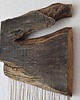 makramy Makrama dekoracja ścienna ze starym drewnem boho  japandi wabi-sabi /2/ 2