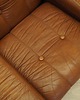 fotele Fotel brązowy, włoski design, lata 70, produkcja: Włochy 5