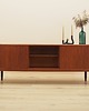 komody Sideboard tekowy z lat 70. z drzwiami przesuwnymi, Dania 2