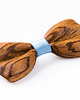 muszki i krawaty drewniana mucha MORPHO zebrano 2